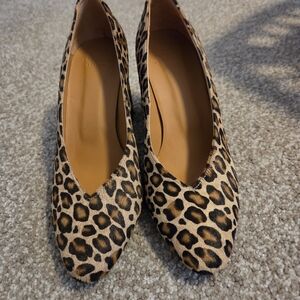Sezane Leopard Print Women's Shoes